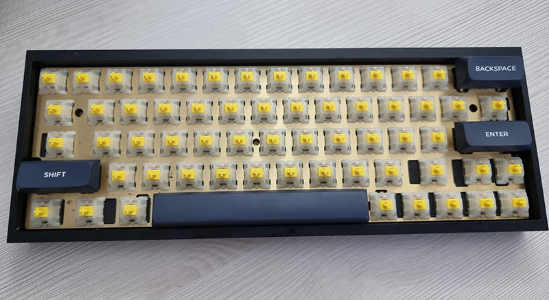 keyboard with new switches